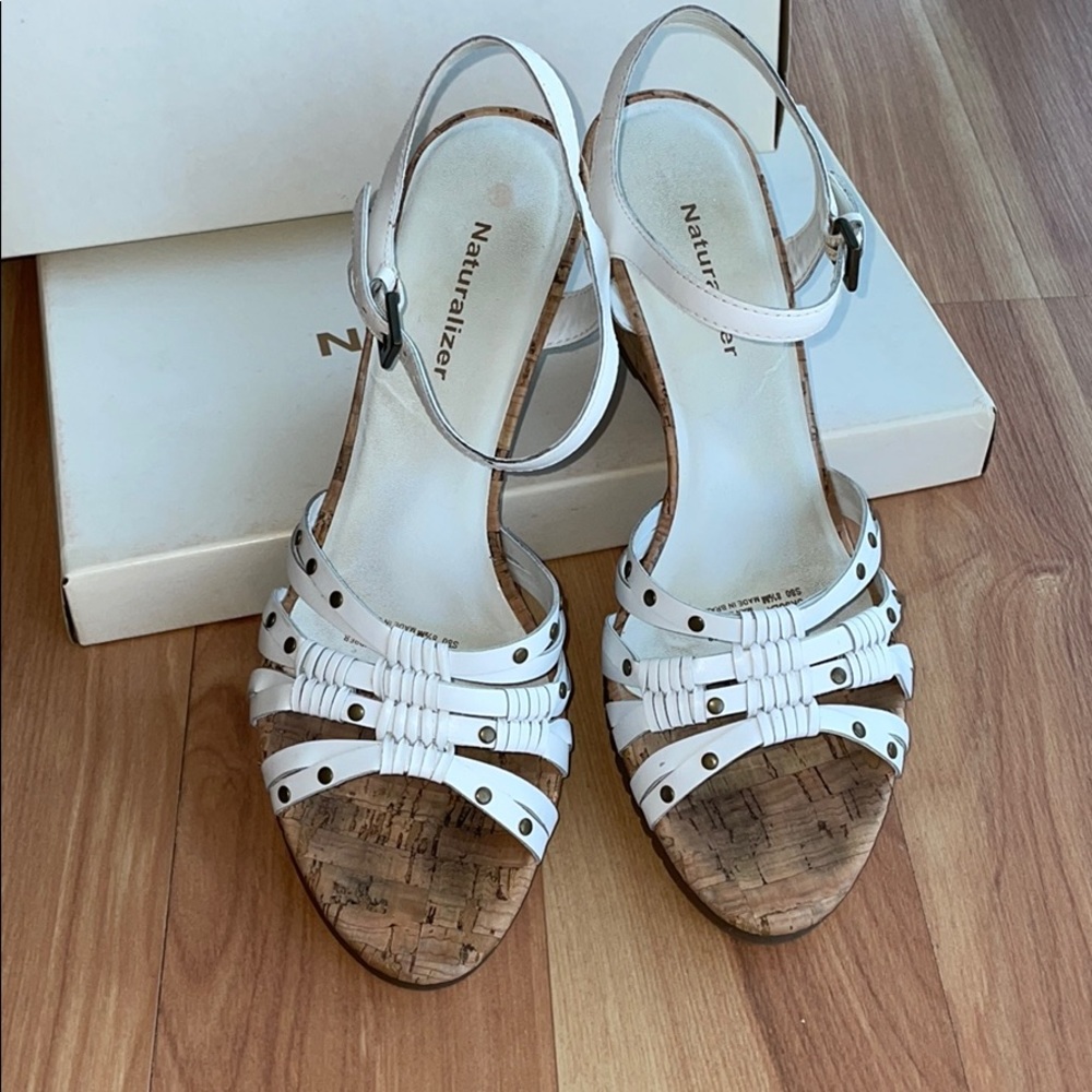 Naturalizer Ursula cork wedge